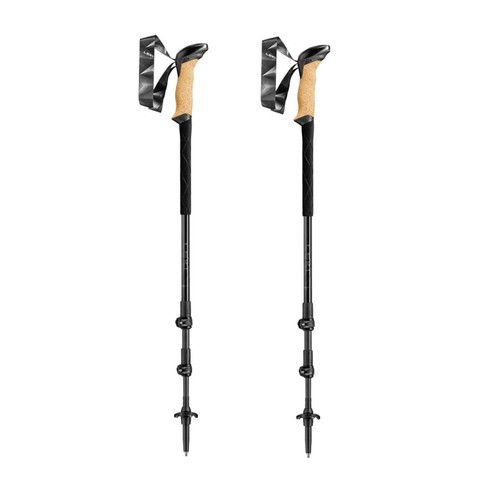 Leki black series carbon - black,