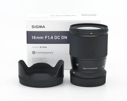 Sigma contemporary 16mm - contemporary, 1.4