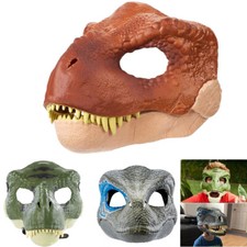 Jurassic Velociraptor Dinosaur Dino Moving Dino Maske, Dinosaurier Maske Prop