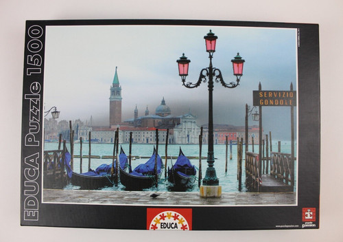 Puzzle venecia dusk - venecia, at