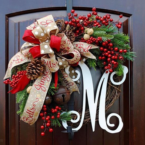 Weihnachtsbogen türkranz - weihnachtsbogen,