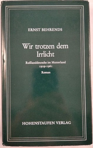 Wir trotzen dem irrlicht - wir,