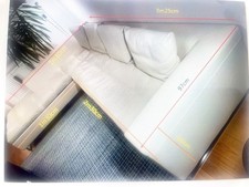 WeisLeder Sitzecke Top Zustand XXL . Italienischer Designer