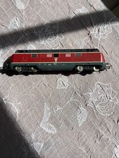 Konvolut: Lima H0 Diesellok DB 221 149-8 mit 2 Waggons ohne OVP, gebraucht 