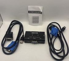 ARVITEK 2 Port USB VGA KVM