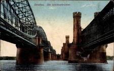 Ak Tczew Dirschau Pommern, Weichselbrücken, Wasser, Brücken,  Ansicht - 4851209