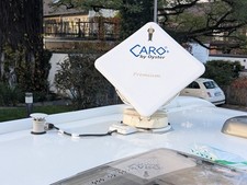 Oyster Caro+ Premium Vollautomatische Satelittenschüssel mit TV