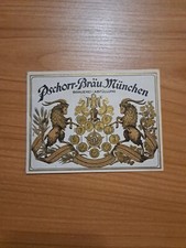 ☆☆Bieretikett Pschorr Bräu München um  1920☆☆