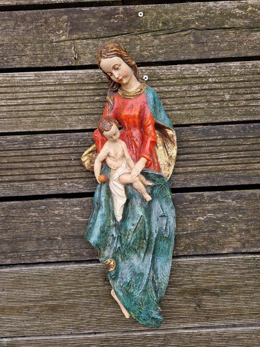 Marienfigur mit jesuskind holz - jesuskind,