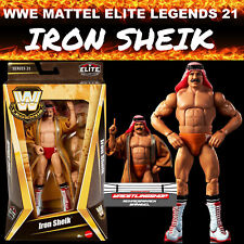 WWE MATTEL ELITE LEGENDS SERIE 21 IRON SHEIK WRESTLING FIGUR BASIC WWF WCW NEU