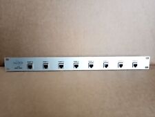 Calrec HJ5400 RS422 Ports Patch Bay Panel RJ45 1HE 19" Konverter