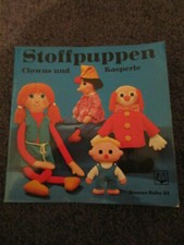 Bastelbuch für Stoffpuppen Clowns und Kasperle