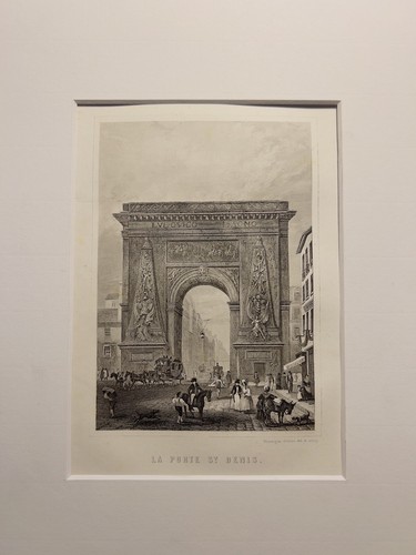 Antiquarisch stahlstich 1847 - stahlstich,