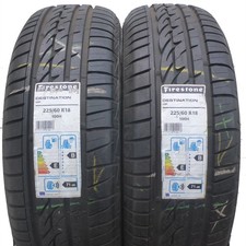 2 x FIRESTONE 225/60 R18 100H