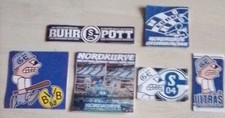 80x Schalke 04 Aufkleber / Sticker Mix - Ultras Gelsenkirchen -UGE/Nordkurve