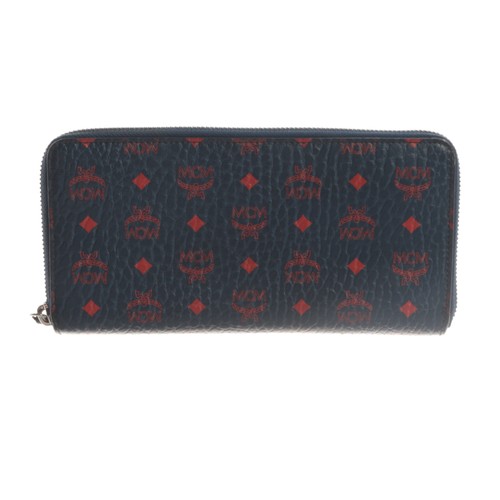 Mcm geldbörse blau rot - geldbörse,