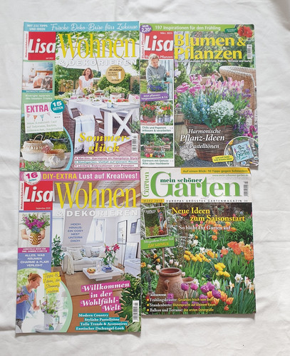 Konvolut lisa wohnen blumen - lisa,
