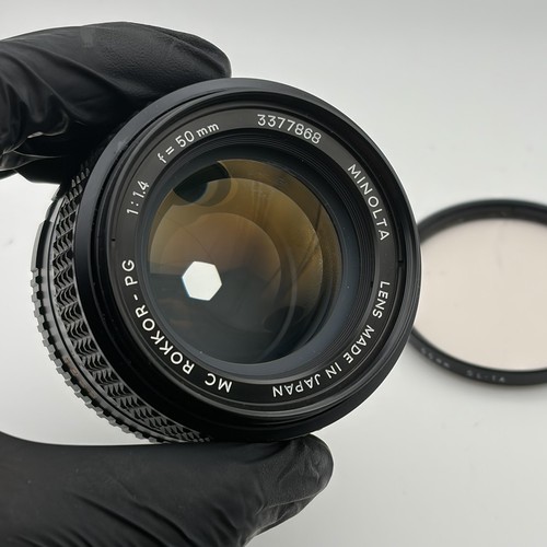Minolta rokkor 50mm f1 4 - minolta, pg