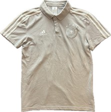 Graues DFB Adidas Polo Shirt, Größe: M, Herren Trikot