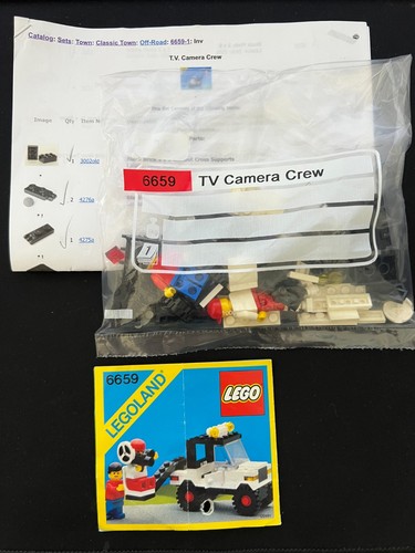 Lego 6659 town camera crew - lego,