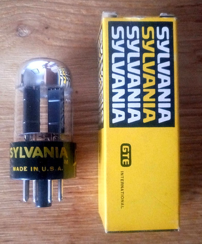 Sylvania 6sn7 gtb - sylvania,