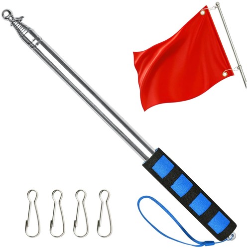 Teleskop fahnenmast 5m - teleskop, 2.5m