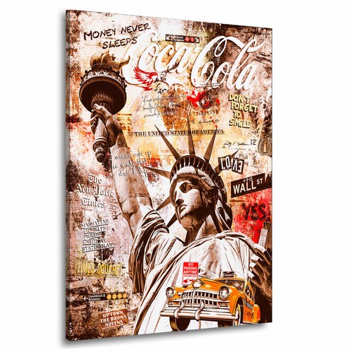 Acrylglas wandbild new york - wandbild,
