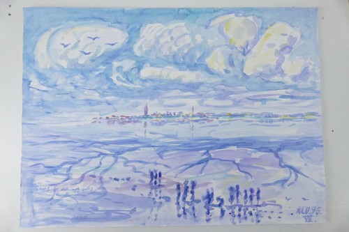 Wilhelm klußmann aquarell - wilhelm,