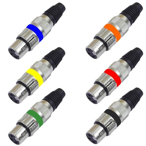 Xlr kupplungen 3 pol in - st.,