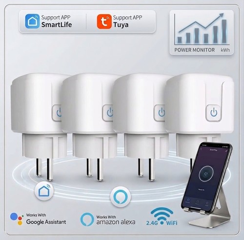 Wifi smart steckdose plug - 4x,