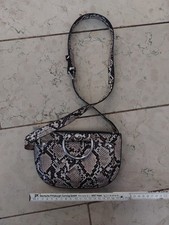 ZARA Snake print Schlagen Muster Gürteltasche klein 111cm gesamt