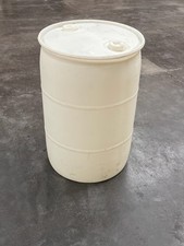 Regentonne 200 liter weiß Kunststoff
