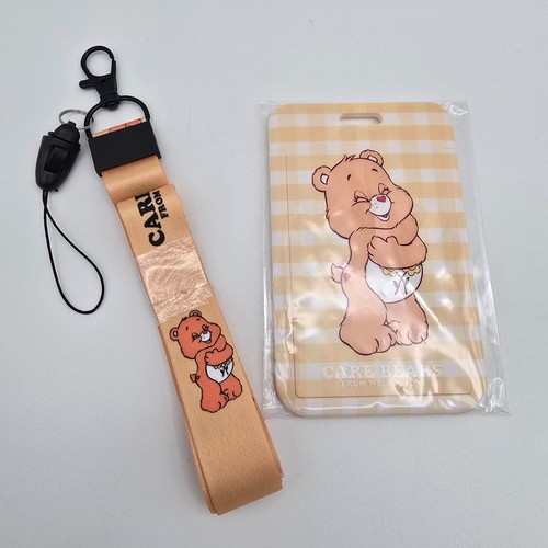 Care bears orange card - bears,