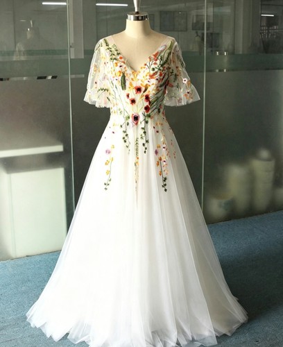 Garten hochzeit brautkleid - garten,