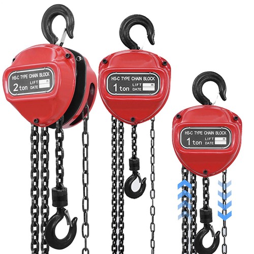 Kettenzug 3m seilzug - kettenzug, 1t/2t