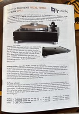 Basis für Linn LP12 bfly-audio mit PRO Füßen