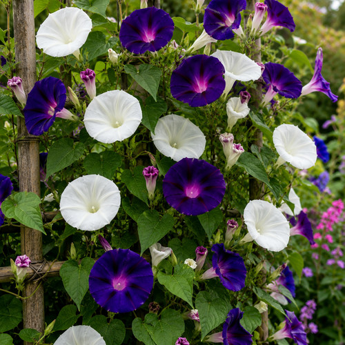 Ipomoea purpurea shadow - purpurea,