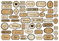 Ausschneidebogen-Bastelpapier-