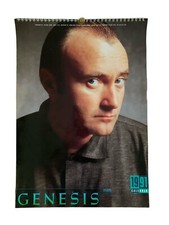 Genesis 12 Poster Kalender 1991 original neu RARITÄT