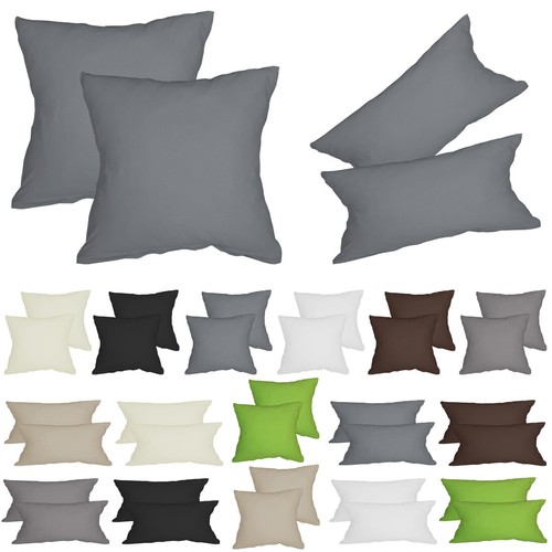 2er pack jersey kissenbezug - 2er,