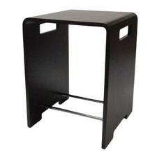 B-Ware Nicol Bad Hocker Sitzhocker Holzhocker 2 griffe Formholz Wenge Optik Otto