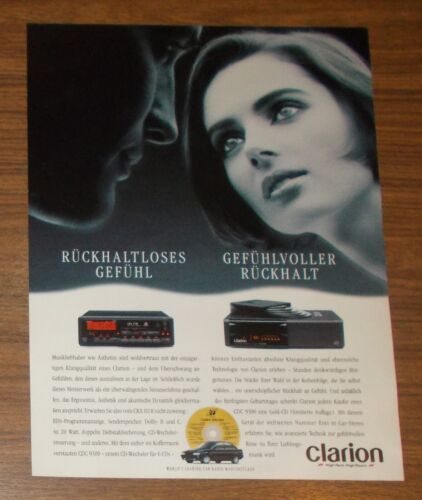 Seltene werbung clarion crx - seltene,