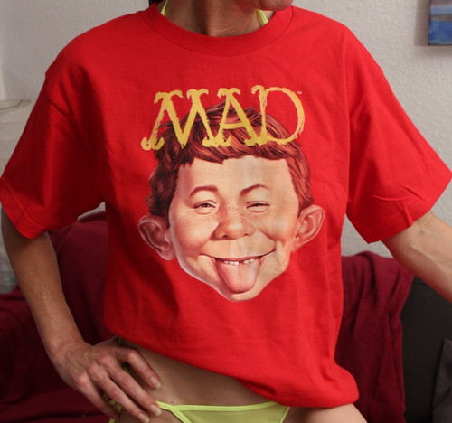 Orig mad magazine shirt - mad, xl