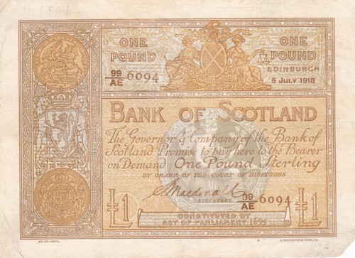 Frühe bank scotland - bank,