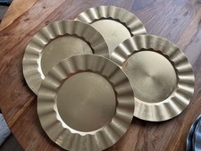 Platzteller ‘Wave’ Goldfarben Ø 33 cm