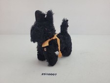 Spielzeug Hund Petz Holzwolle Glasaugen Stoff Kuscheltier Plüschtier #2510007