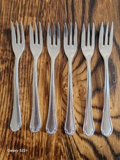 6 Kuchengabeln ABS ROSTFREI DDR Welle