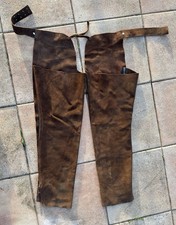 Full Chaps Wildleder braun XL