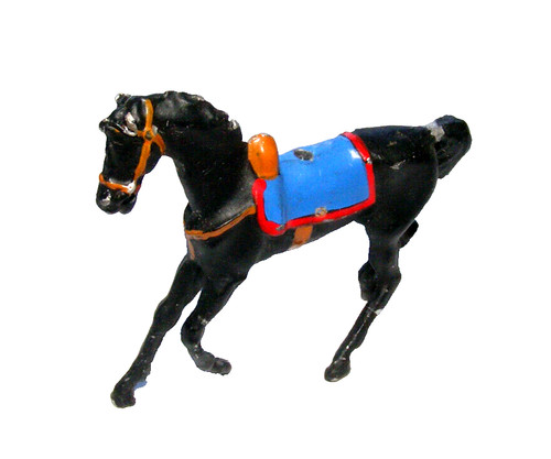 Metall pferd western - metall, cowboy