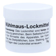 Kieferle Wühlmauslockmittel 75g, Lockmittel für Wühlmausschussfalle, Lockstoff